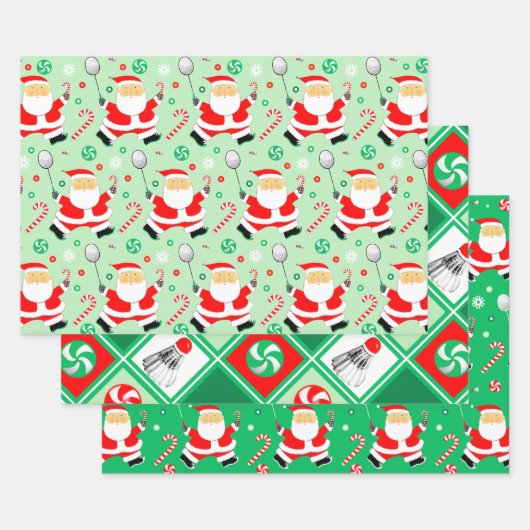 Badminton Holiday-Geschenk Geschenkpapier Set (Set)