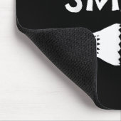 Badminton Humor Smash Shuttle Birdie Sport Mousepad (Ecke)