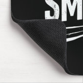 Badminton I kam zum Shuttleservice Mousepad (Ecke)