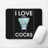 Badminton I Liebe S Badminton Badminton Mousepad (Mit Mouse)