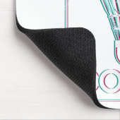 Badminton I Liebe S Badminton Badminton Mousepad (Ecke)