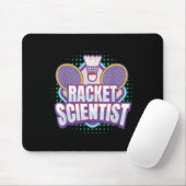 Badminton I Racket Scientist I Badminton Racket Sh Mousepad (Mit Mouse)