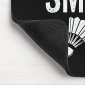 Badminton Ich kam, um Shuttle zu zerschmettern Mousepad (Ecke)