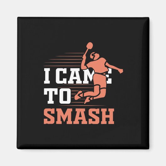Badminton ich kam zu zerschlagen magnet (Vorne)