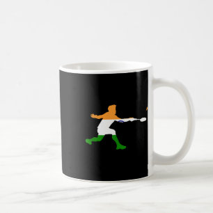 Badminton Indian Flag Racquet Shuttle Men Player Kaffeetasse