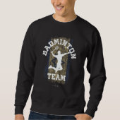 Badminton Israel Net Games Player Badminton Sweatshirt (Vorderseite)
