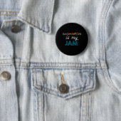 Badminton ist mein Badminton-Design Button (Beispiel)