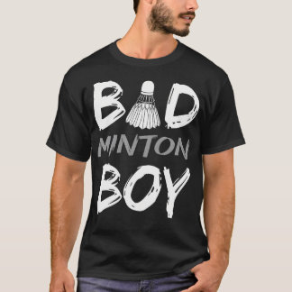 Badminton-Junge - Liebt Badminton Bad Minton Boy M T-Shirt
