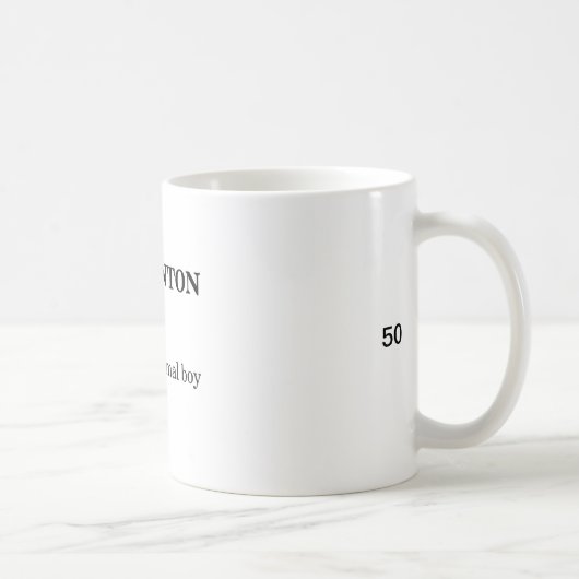 Badminton Junge Substantiv Definition Federball Ba Kaffeetasse (Rechts)