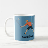 Badminton Kaffeetasse (Links)
