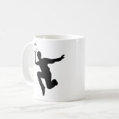 Badminton Kaffeetasse (Vorderseite Links)
