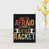 Badminton Karte (Gelbe Blume)