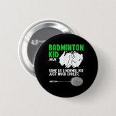 Badminton Kid Racket Shuttle Hobby Badminton Playe Button (Vorne & Hinten)