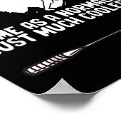 Badminton Kid Racket Shuttle Hobby Badminton Playe Poster (Ecke)