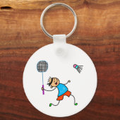 Badminton Kid Schlüsselanhänger (Vorderseite)