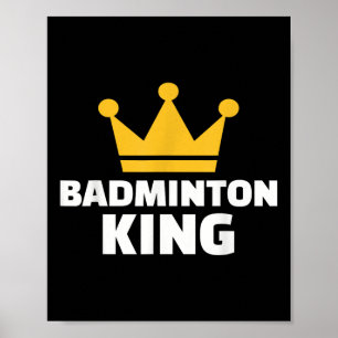 Badminton King Poster