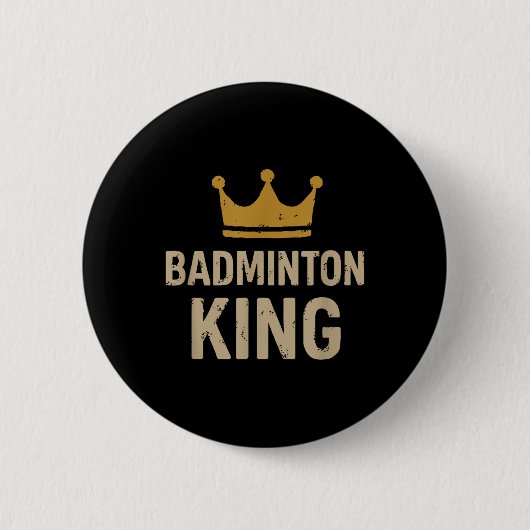 Badminton King - Smash Legend &amp; Court Ruler Button (Vorderseite)