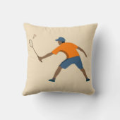 Badminton Kissen (Rückseite)