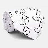 Badminton Krawatte (Gerollt)