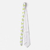 Badminton Krawatte (Rückseite)