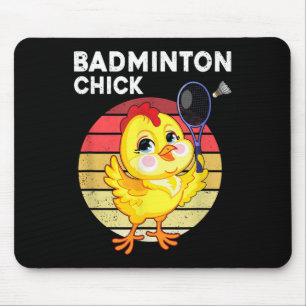 Badminton Küken Badminton Spieler Shuttle Sport Sm Mousepad