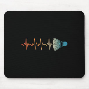 Badminton Kunst Für Männer Frauen Badminton Liebha Mousepad