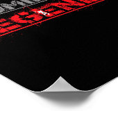 Badminton Legend Funny Badminton Geschenk Shuttle Poster (Ecke)