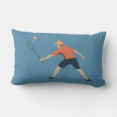 Badminton Lendenkissen (Rückseite)