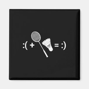 Badminton Liebe Shuttle Racquet Sport Badminton Magnet