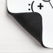 Badminton Liebe Shuttle Schläger Sport Badminton Mousepad (Ecke)
