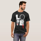 Badminton Liebe T-Shirt (Vorne ganz)