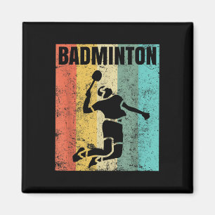 Badminton-Liebes-Teamspieler-Trainer Magnet