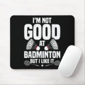 Badminton-Liebhaber-Team-Shuttle-Trainer Badminton Mousepad (Mit Mouse)
