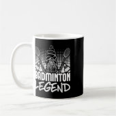 Badminton-Living-Legend-Player-Sport-Shuttle Kaffeetasse (Links)