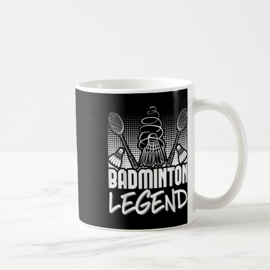 Badminton-Living-Legend-Player-Sport-Shuttle Kaffeetasse (Rechts)