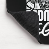 Badminton Living Legend Player Sport Shuttle Mousepad (Ecke)