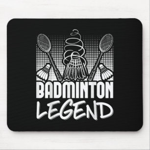 Badminton-Living-Legend-Spieler-Sport-Shuttle Mousepad