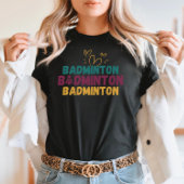 Badminton Lover - Niedliche Shuttlecock & Hearts T-Shirt