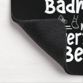 Badminton Macht Alles Besser Team Shuttle Pla Mousepad (Ecke)
