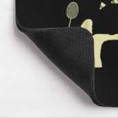 Badminton Mädchen Shuttle Frau Mädchen Shuttle Sch Mousepad (Ecke)
