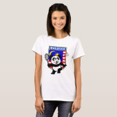 Badminton Malaysia Panda T-Shirt (Vorne ganz)