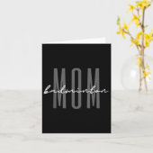 Badminton Mama Badminton Mama Birdie Mama Karte (Gelbe Blume)