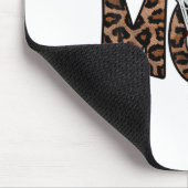 Badminton Mama Leopard Funny Badminton Mama Mütter Mousepad (Ecke)