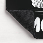 Badminton-Mama-Shuttle Lustiges Badminton Mousepad (Ecke)