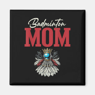 Badminton-Mama-Shuttle-Schläger Magnet