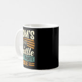 Badminton Mamas Shuttle - Kinder lieben Mutter Kaffeetasse (Vorderseite Links)