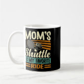 Badminton Mamas Shuttle - Kinder lieben Mutter Kaffeetasse (Links)