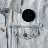 Badminton Männer Badminton Spieler Federball Button (Beispiel)