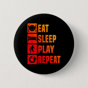 Badminton Männer Badminton Spieler Squash Federbal Button
