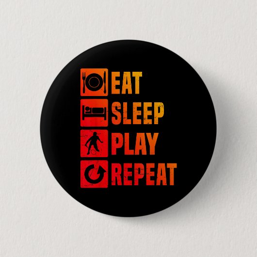 Badminton Männer Badminton Spieler Squash Federbal Button (Vorderseite)
